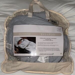 BébéPOD Airy Collection Footmuff - Gray